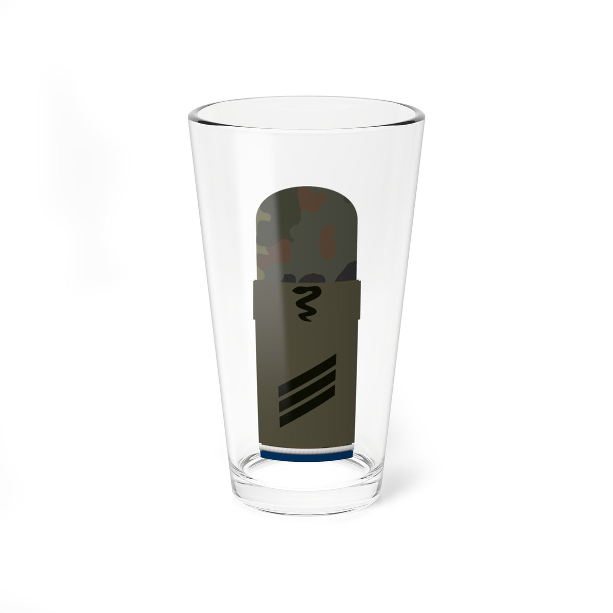 HA OS5 14 Hauptgefreiter SanOA San TM L (Military Rank) Pint Glass 16oz