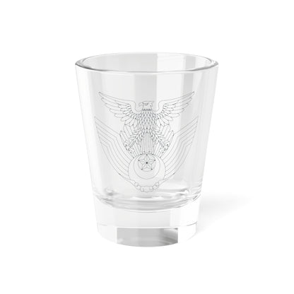 JASDF emblem outline (Japan) (Coat of Arms) Shot Glass 1.5oz