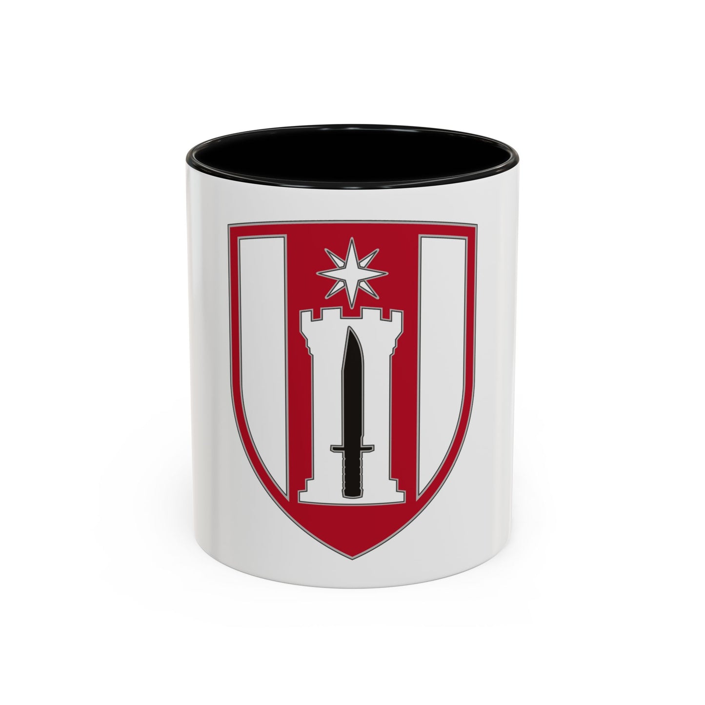 372 Engineer Brigade (U.S. Army) Accent Coffee Mug