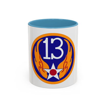 13 Air Force (U.S. Army) Accent Coffee Mug