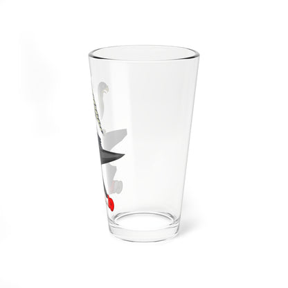 Crest of Rutherford B. Hayes (United States) (Coat of Arms) Pint Glass 16oz