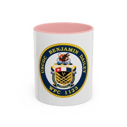 USCGC Benjamin Dailey WPC 1123 (U.S. Coast Guard) Accent Coffee Mug