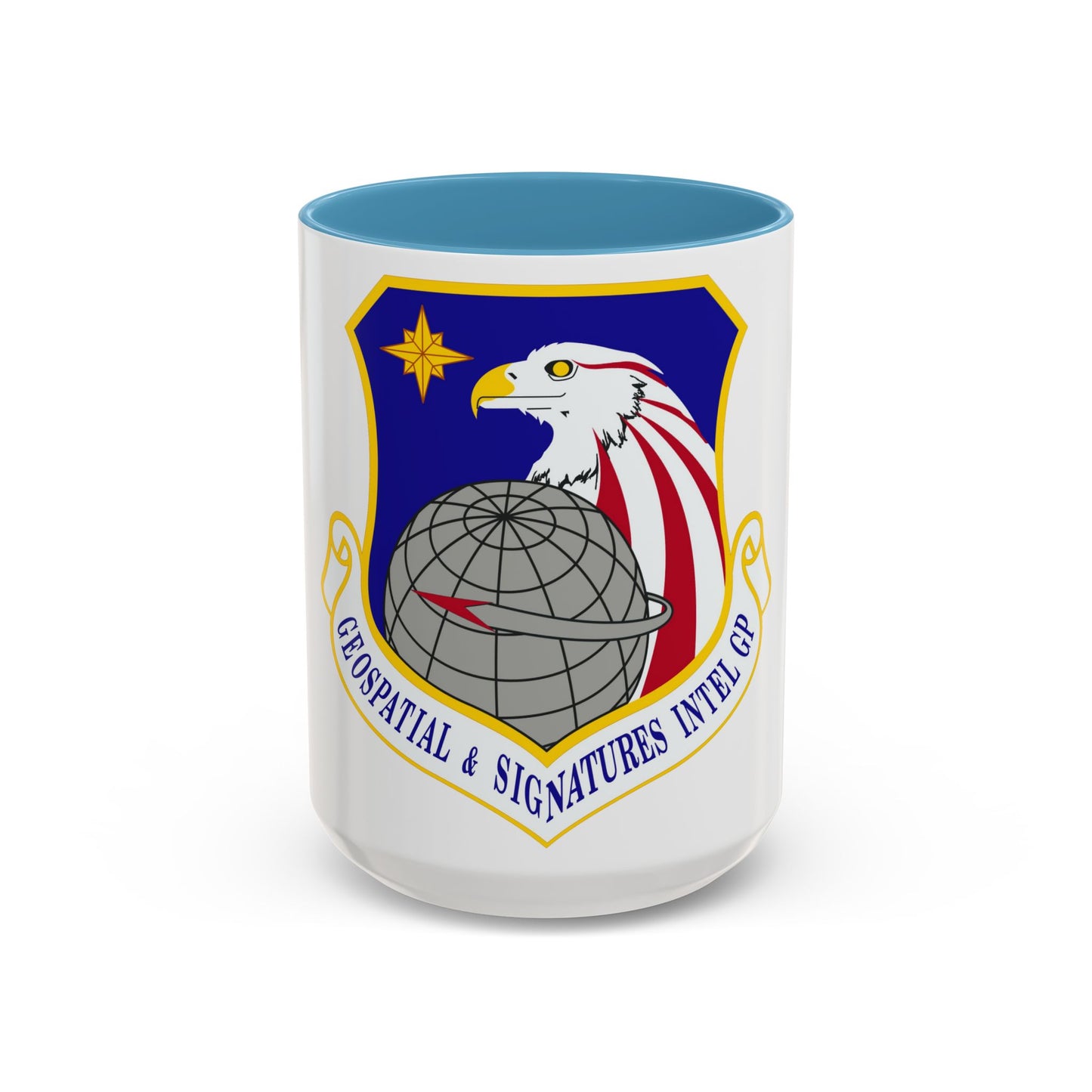 Geospatial and Signatures Intelligence Group (U.S. Air Force) Accent Coffee Mug