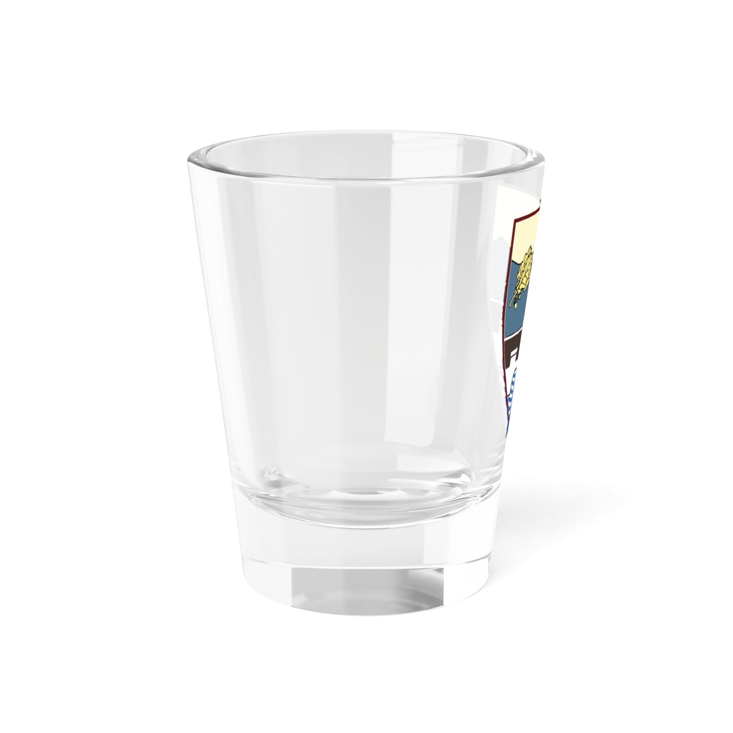 Kozarska Dubica grb (Bosnia and Herzegovina) (Coat of Arms) Shot Glass 1.5oz