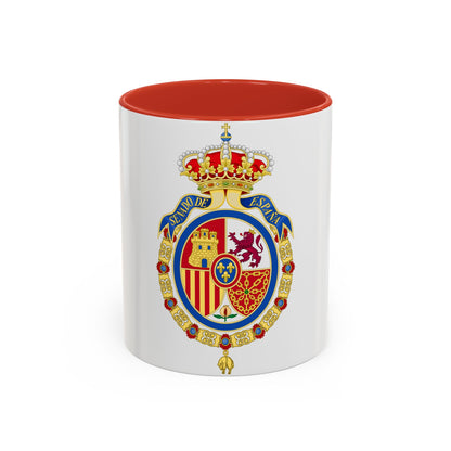 Coat of Arms of the Senate of Spain - Accent Coffee Mug