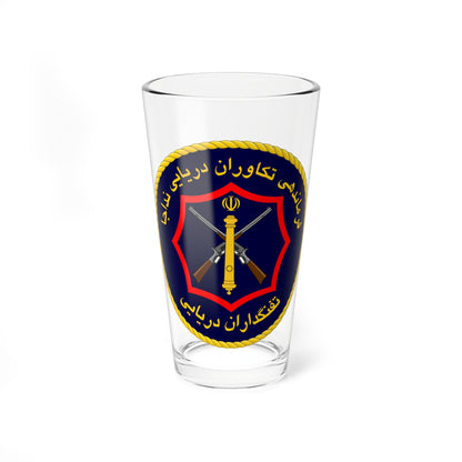 Naval Marine Commandos Command (Iran) (Coat of Arms) Pint Glass 16oz
