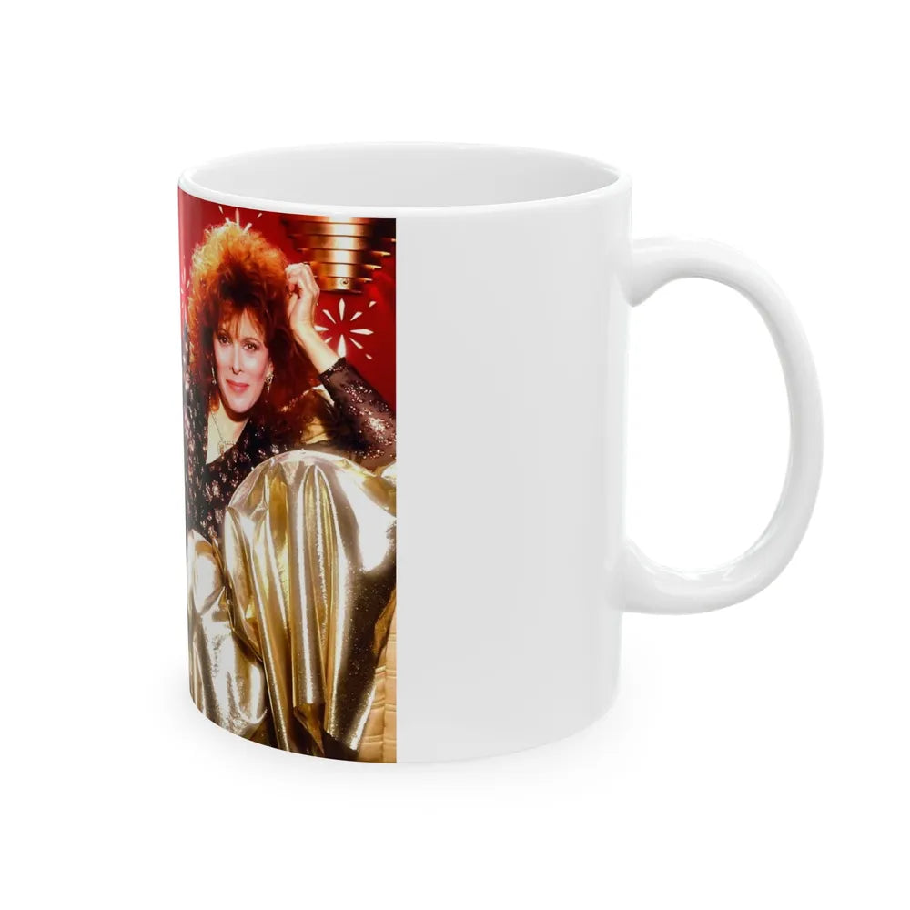 Jill St. John #161 (Vintage Female Icon) White Coffee Mug-Go Mug Yourself