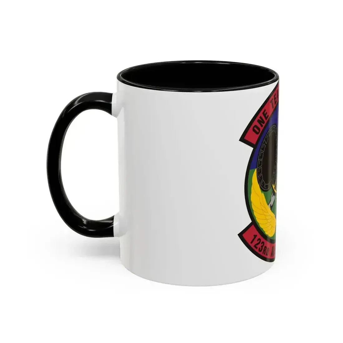 123d Air Control Squadron (U.S. Air Force) Accent Coffee Mug - Go Mug Yourself