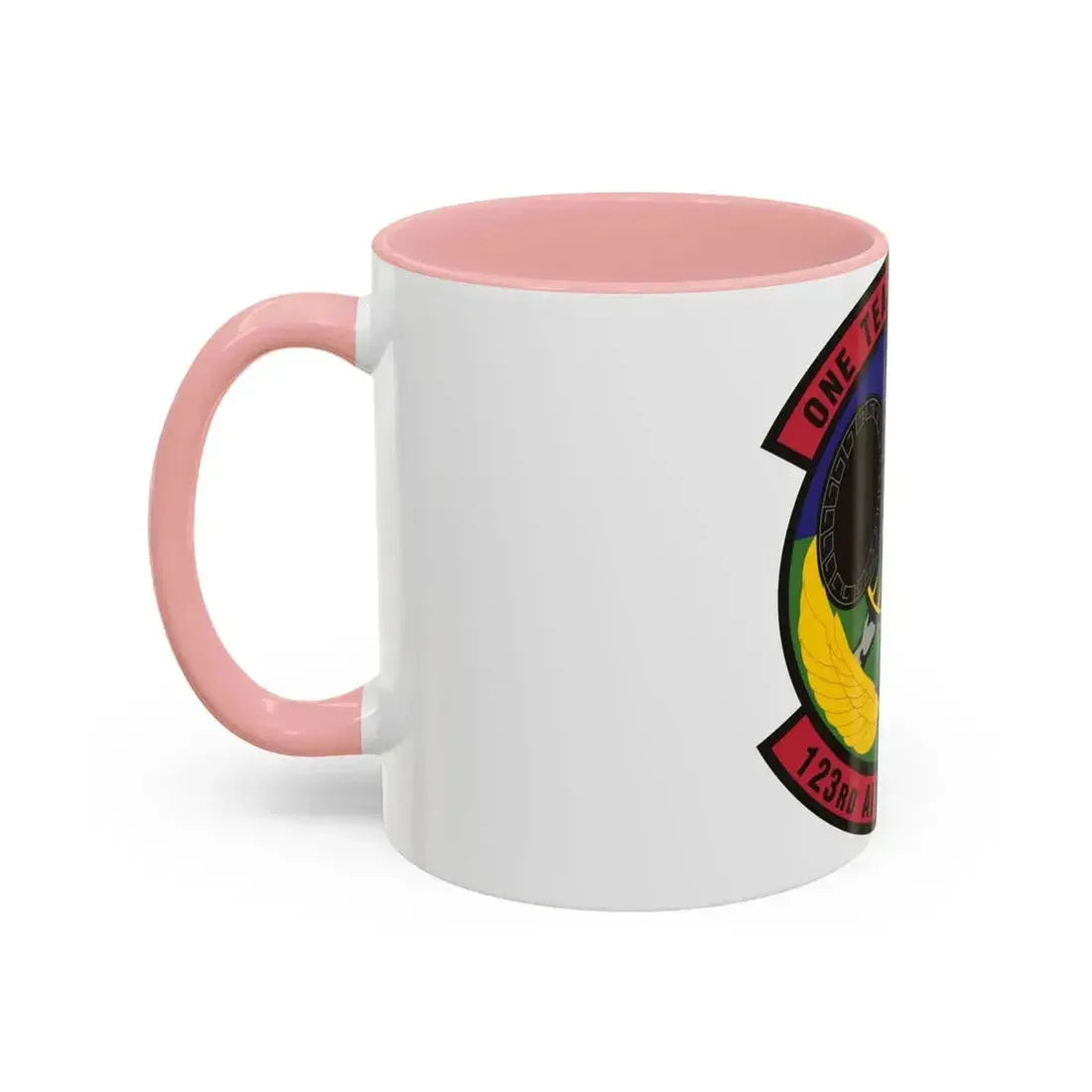 123d Air Control Squadron (U.S. Air Force) Accent Coffee Mug - Go Mug Yourself