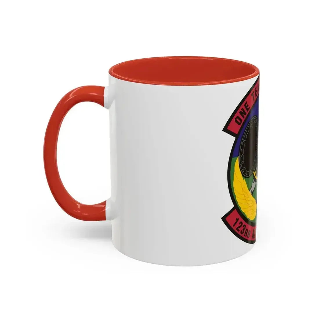 123d Air Control Squadron (U.S. Air Force) Accent Coffee Mug - Go Mug Yourself