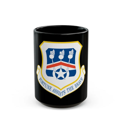 123d Airlift Wing (U.S. Air Force) Black Coffee Mug-15oz-Go Mug Yourself