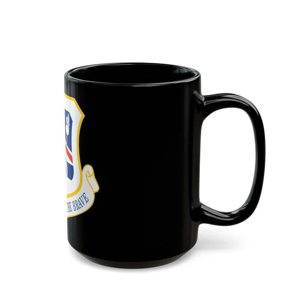 123d Airlift Wing (U.S. Air Force) Black Coffee Mug-Go Mug Yourself