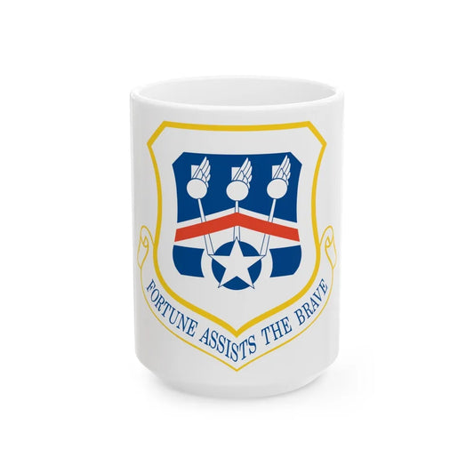 123d Airlift Wing (U.S. Air Force) White Coffee Mug-15oz-Go Mug Yourself