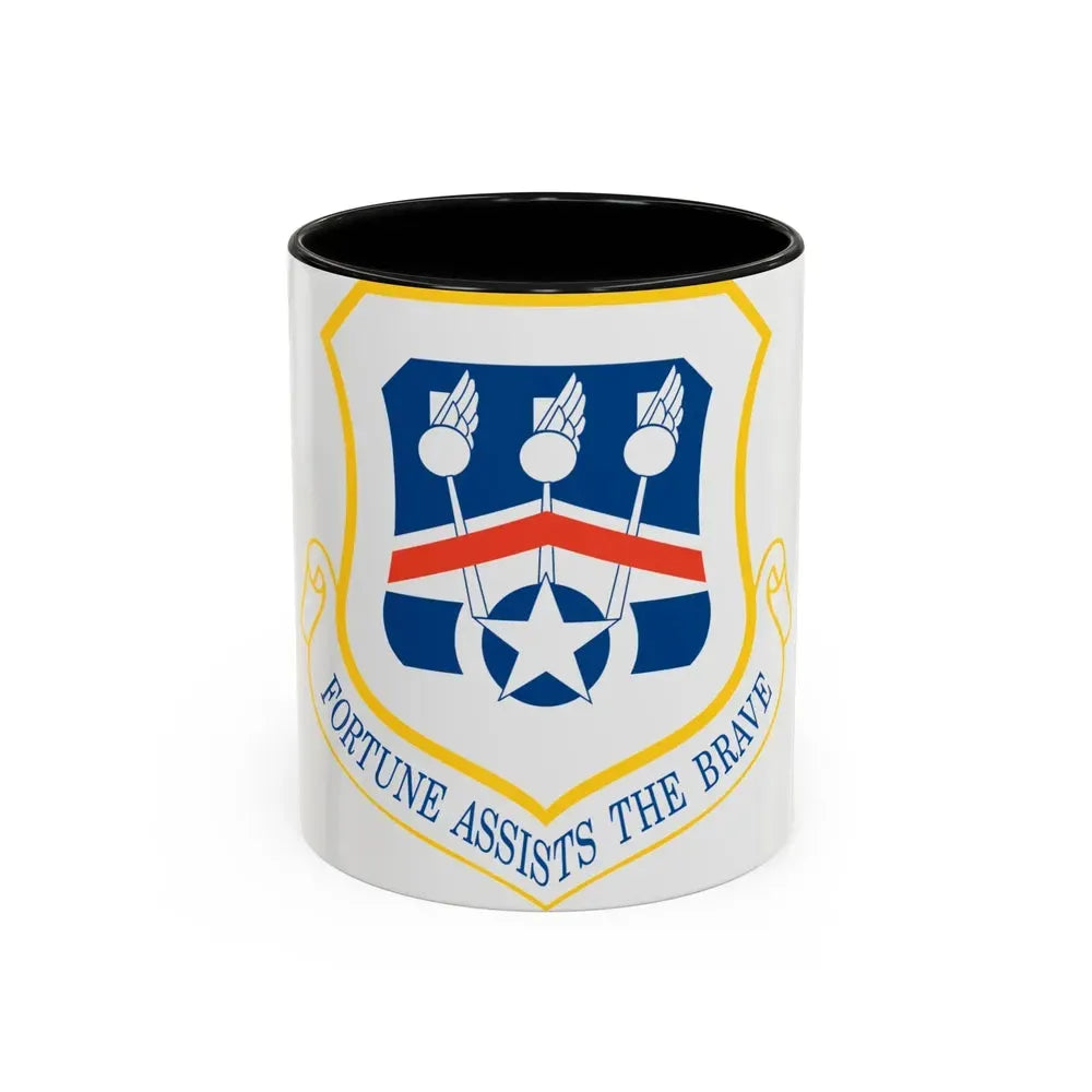 123d Airlift Wing (U.S. Air Force) Accent Coffee Mug 11oz Black - Go Mug Yourself