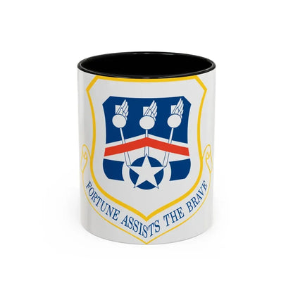 123d Airlift Wing (U.S. Air Force) Accent Coffee Mug 11oz Black - Go Mug Yourself