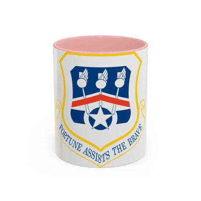 123d Airlift Wing (U.S. Air Force) Accent Coffee Mug 11oz Pink - Go Mug Yourself