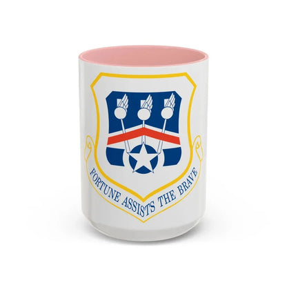 123d Airlift Wing (U.S. Air Force) Accent Coffee Mug 15oz Pink - Go Mug Yourself