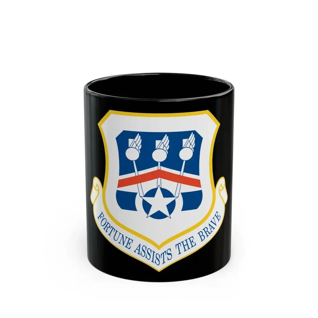 123d Airlift Wing (U.S. Air Force) Black Coffee Mug 11oz - Go Mug Yourself