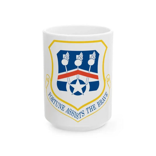 123d Airlift Wing (U.S. Air Force) White Coffee Mug 15oz - Go Mug Yourself