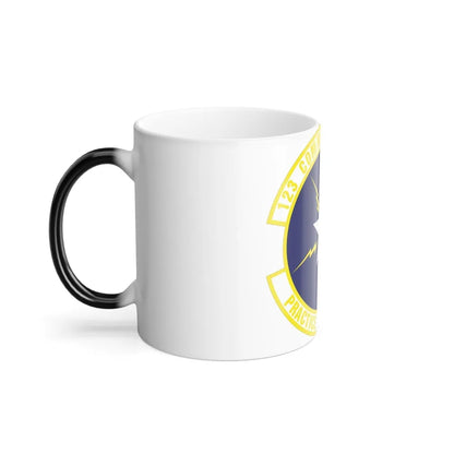 123d Communications Squadron (U.S. Air Force) Color Changing Coffee Mug-Go Mug Yourself