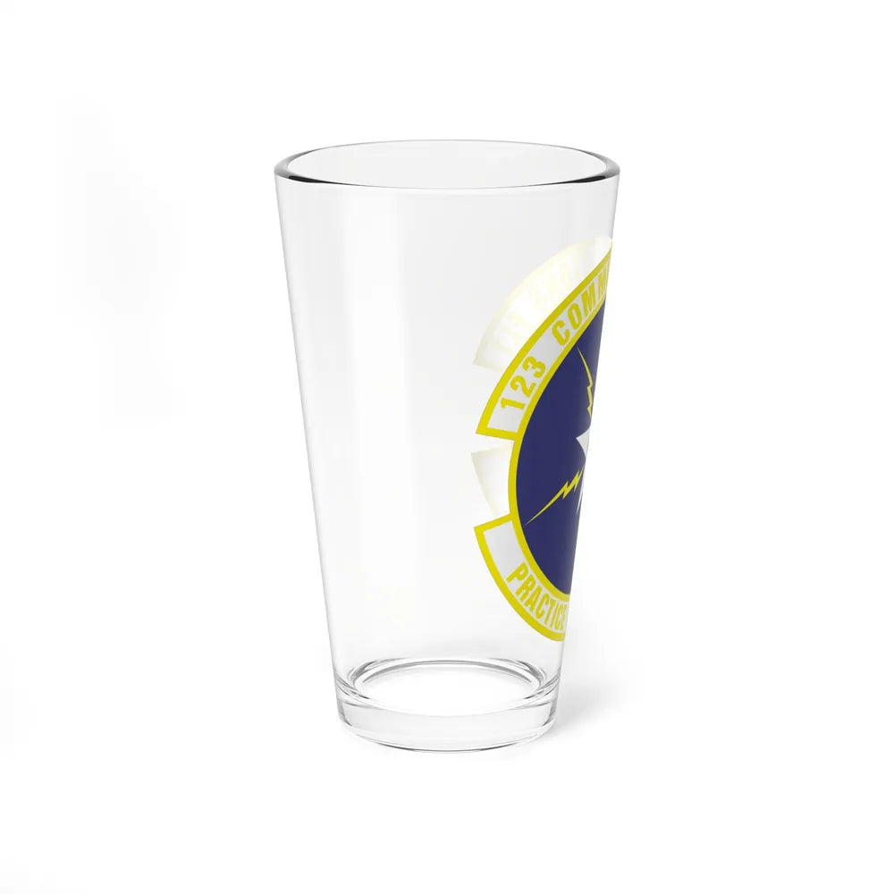 123d Communications Squadron (U.S. Air Force) Pint Glass 16oz-Go Mug Yourself