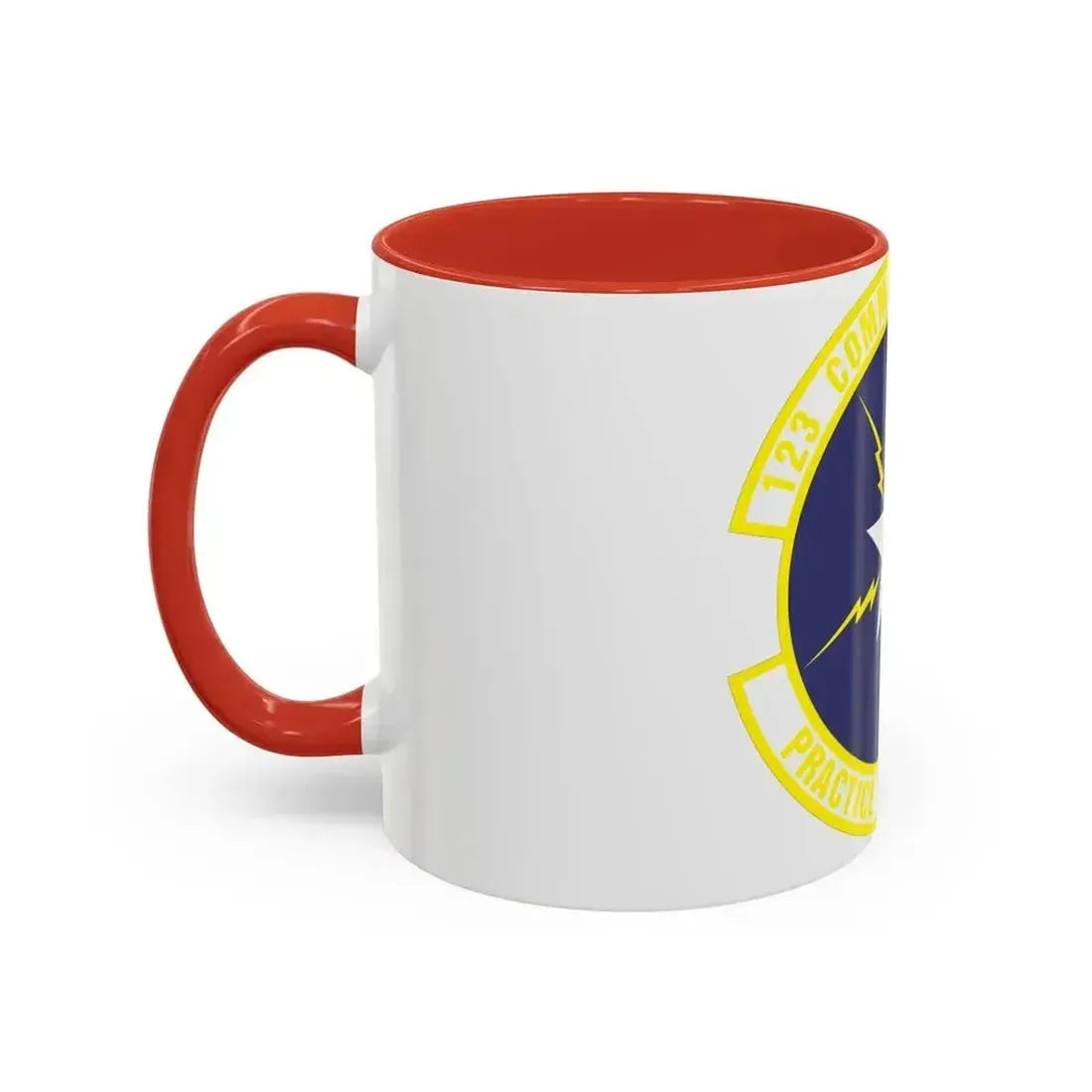 123d Communications Squadron (U.S. Air Force) Accent Coffee Mug - Go Mug Yourself