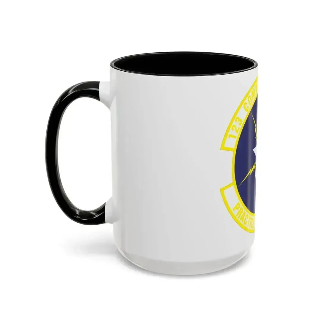 123d Communications Squadron (U.S. Air Force) Accent Coffee Mug - Go Mug Yourself