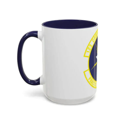 123d Communications Squadron (U.S. Air Force) Accent Coffee Mug - Go Mug Yourself