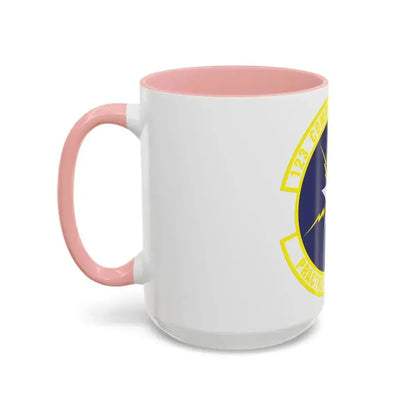 123d Communications Squadron (U.S. Air Force) Accent Coffee Mug - Go Mug Yourself