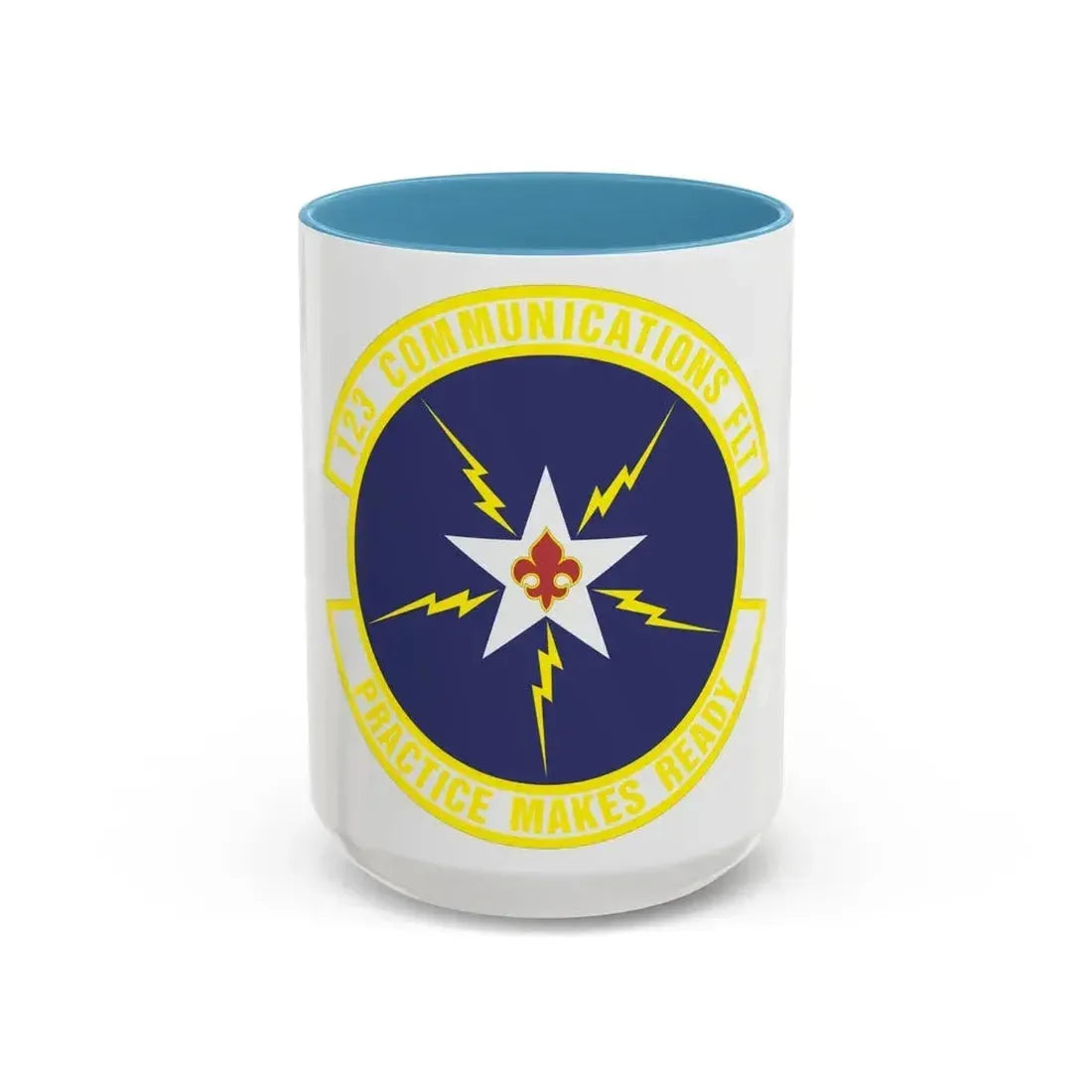 123d Communications Squadron (U.S. Air Force) Accent Coffee Mug - Go Mug Yourself