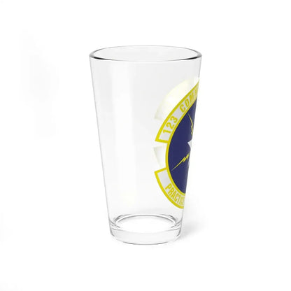 123d Communications Squadron (U.S. Air Force) Pint Glass 16oz - Go Mug Yourself