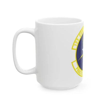 123d Communications Squadron (U.S. Air Force) White Coffee Mug - Go Mug Yourself