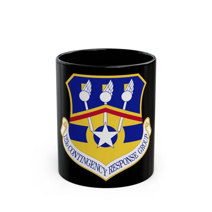 123d Contingency Response Group (U.S. Air Force) Black Coffee Mug-11oz-Go Mug Yourself