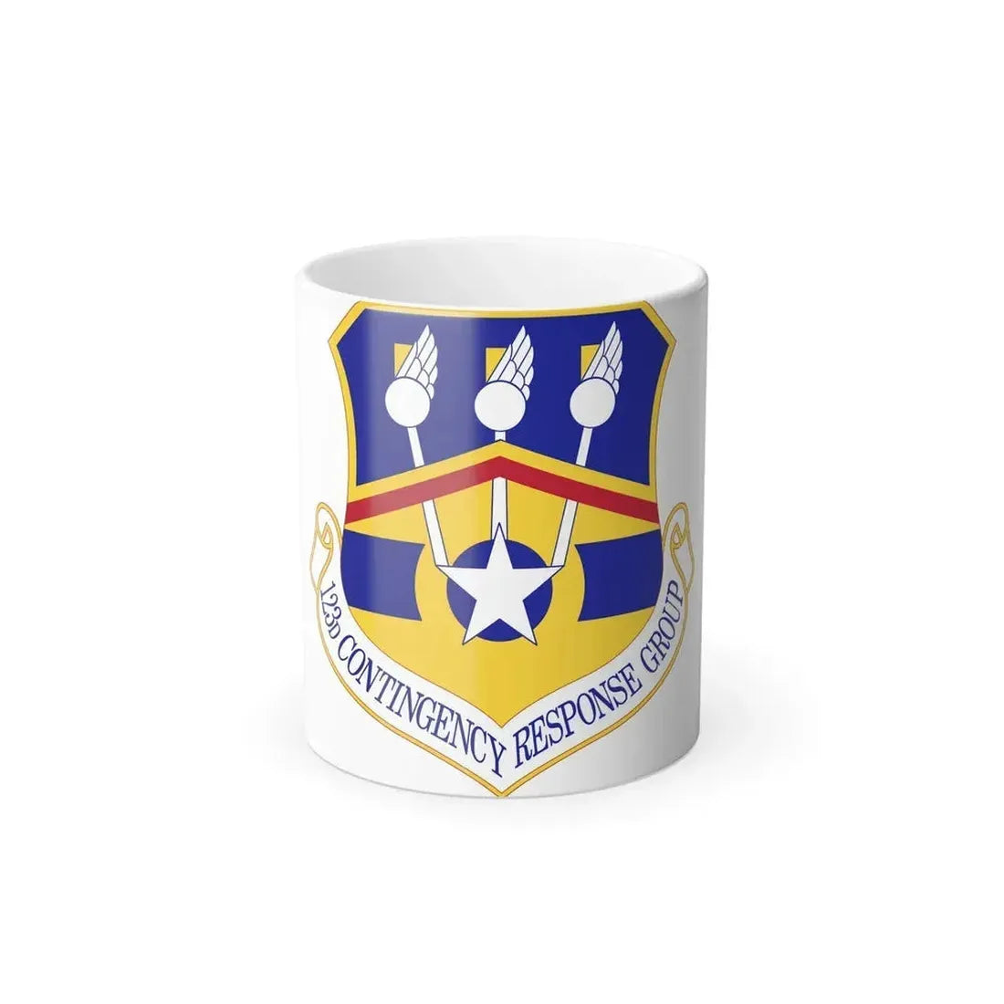 123d Contingency Response Group (U.S. Air Force) Color Changing Coffee Mug 11oz - Go Mug Yourself