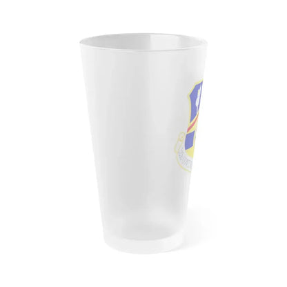 123d Contingency Response Group (U.S. Air Force) Frosted Pint Glass 16oz - Go Mug Yourself