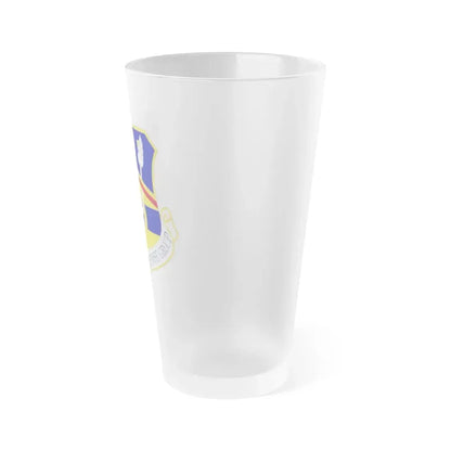 123d Contingency Response Group (U.S. Air Force) Frosted Pint Glass 16oz - Go Mug Yourself