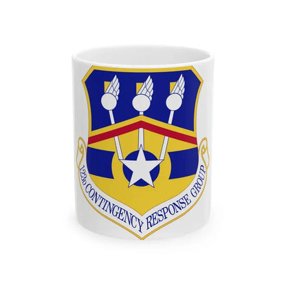 123d Contingency Response Group (U.S. Air Force) White Coffee Mug 11oz - Go Mug Yourself