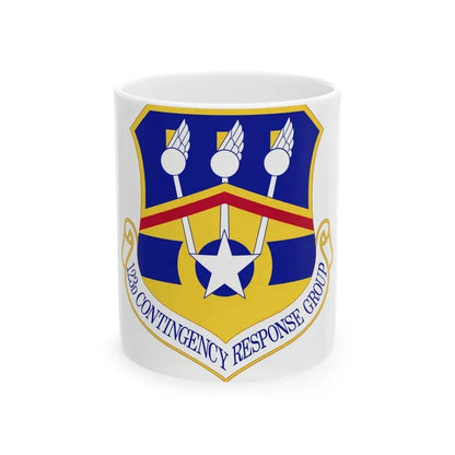 123d Contingency Response Group (U.S. Air Force) White Coffee Mug 11oz - Go Mug Yourself