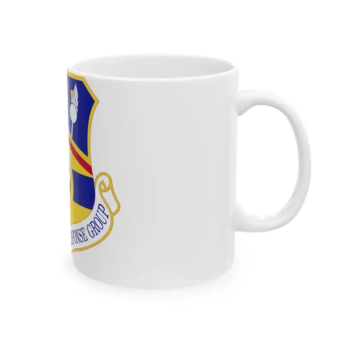 123d Contingency Response Group (U.S. Air Force) White Coffee Mug - Go Mug Yourself