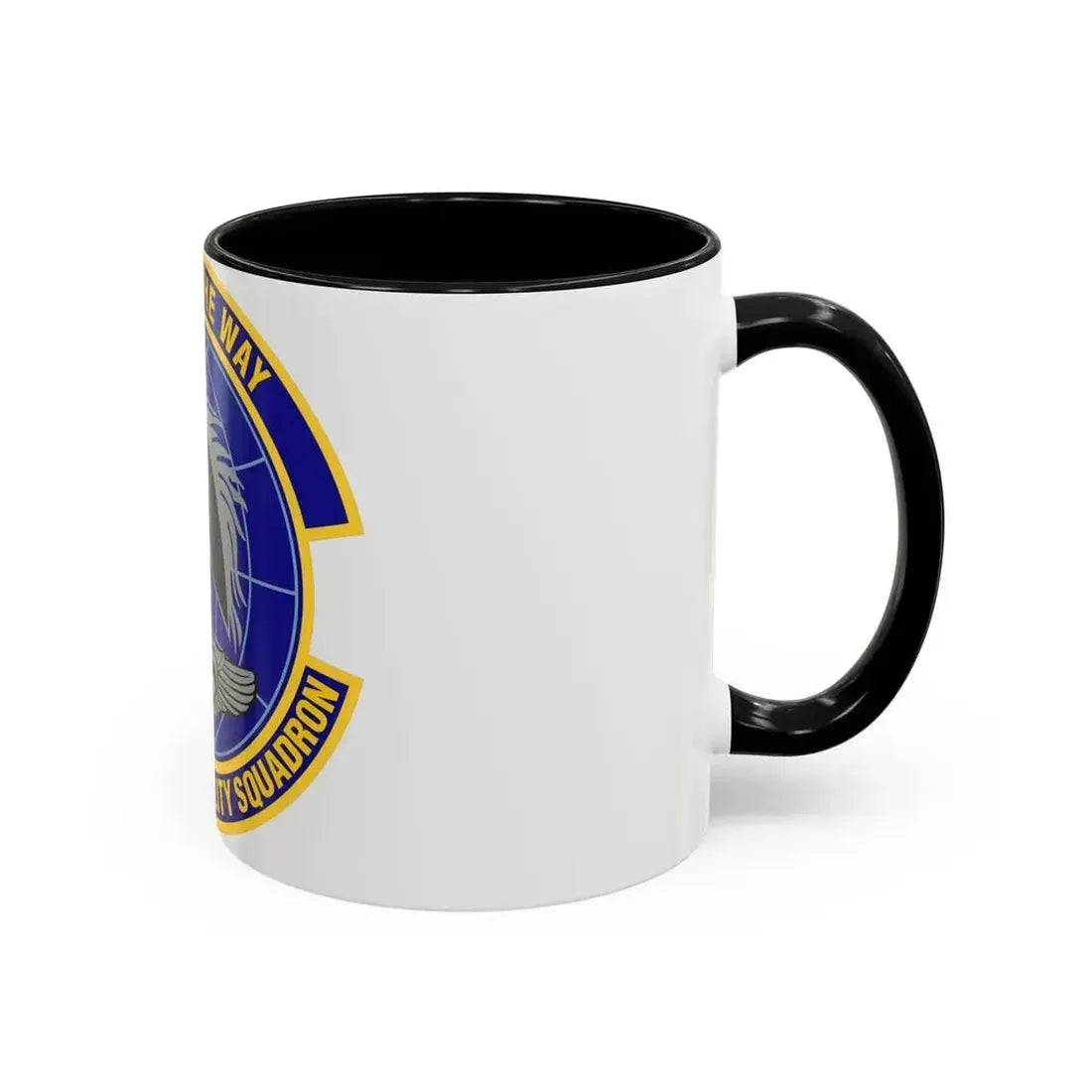 123d Global Mobility Squadron (U.S. Air Force) Accent Coffee Mug - Go Mug Yourself