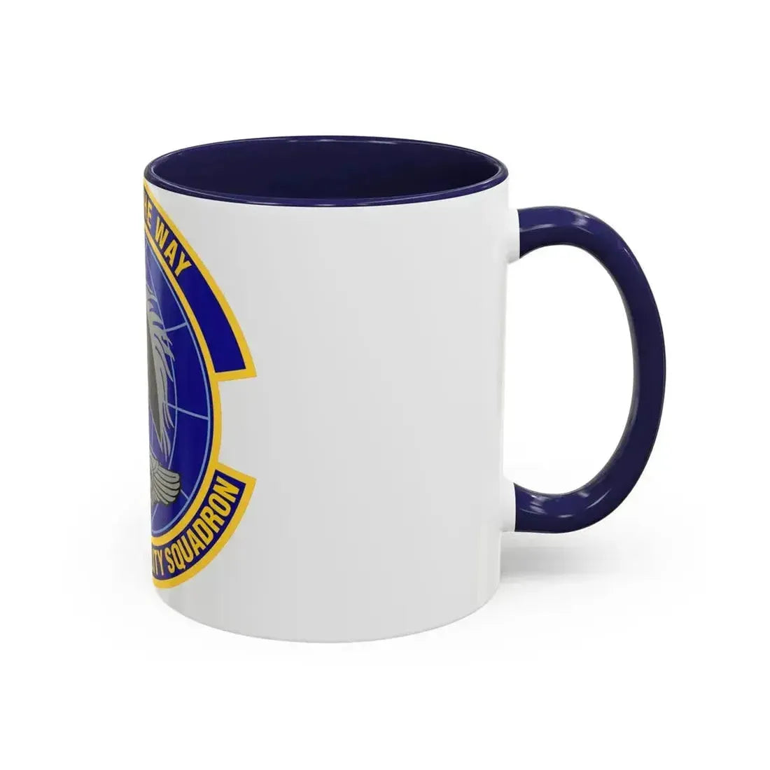 123d Global Mobility Squadron (U.S. Air Force) Accent Coffee Mug - Go Mug Yourself