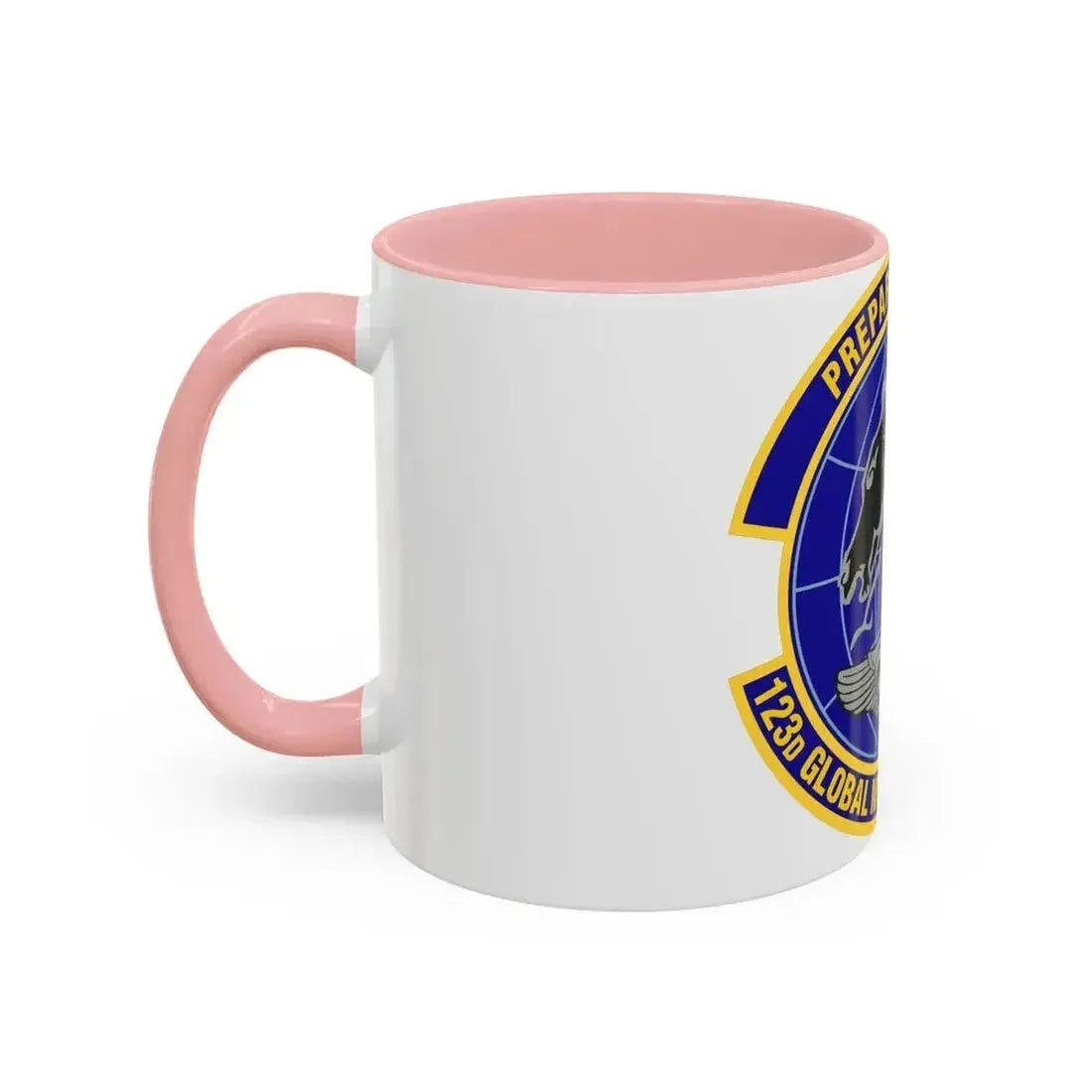 123d Global Mobility Squadron (U.S. Air Force) Accent Coffee Mug - Go Mug Yourself