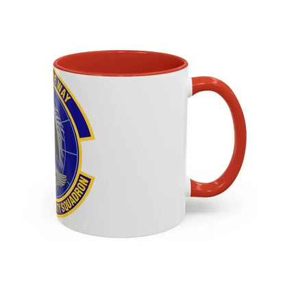 123d Global Mobility Squadron (U.S. Air Force) Accent Coffee Mug - Go Mug Yourself