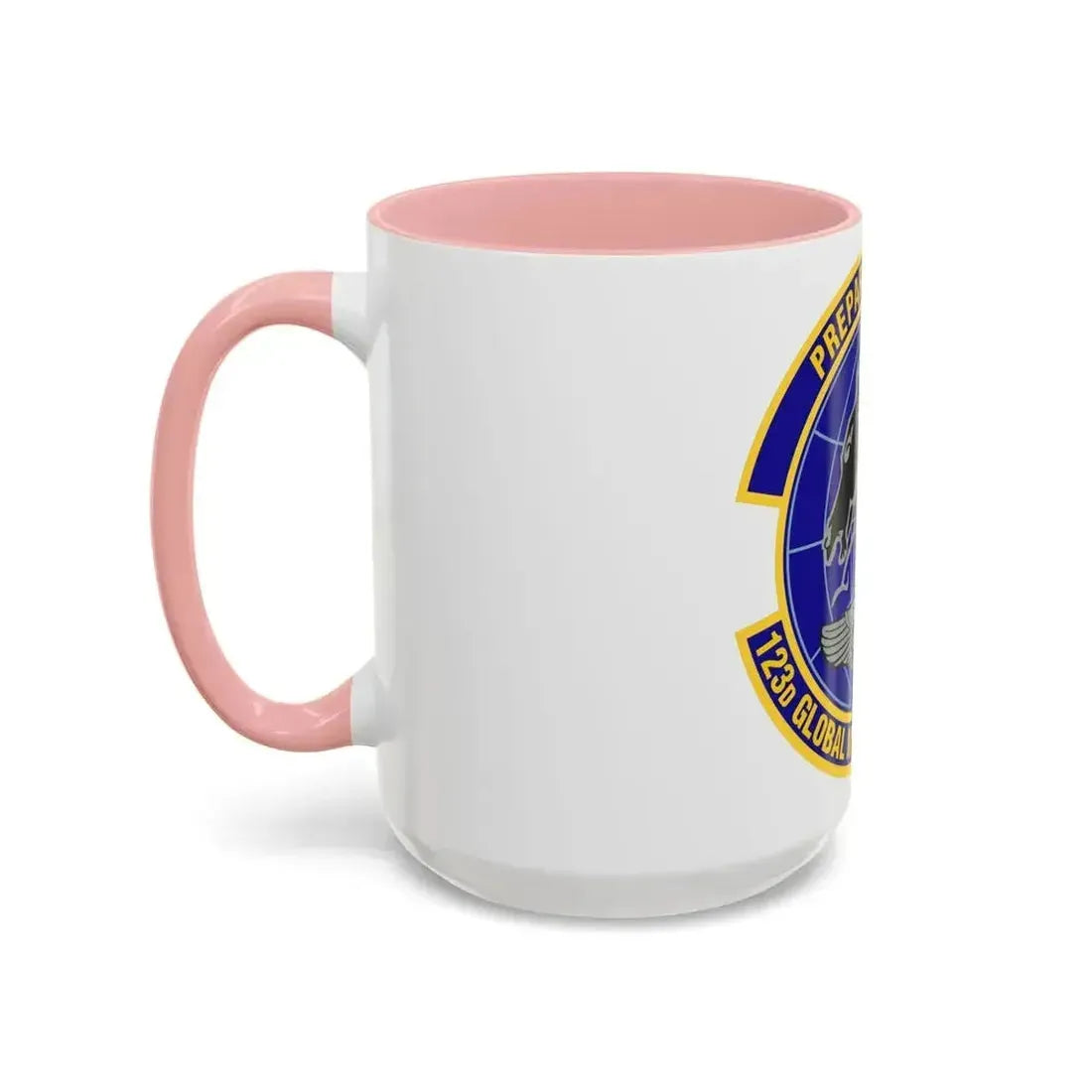 123d Global Mobility Squadron (U.S. Air Force) Accent Coffee Mug - Go Mug Yourself