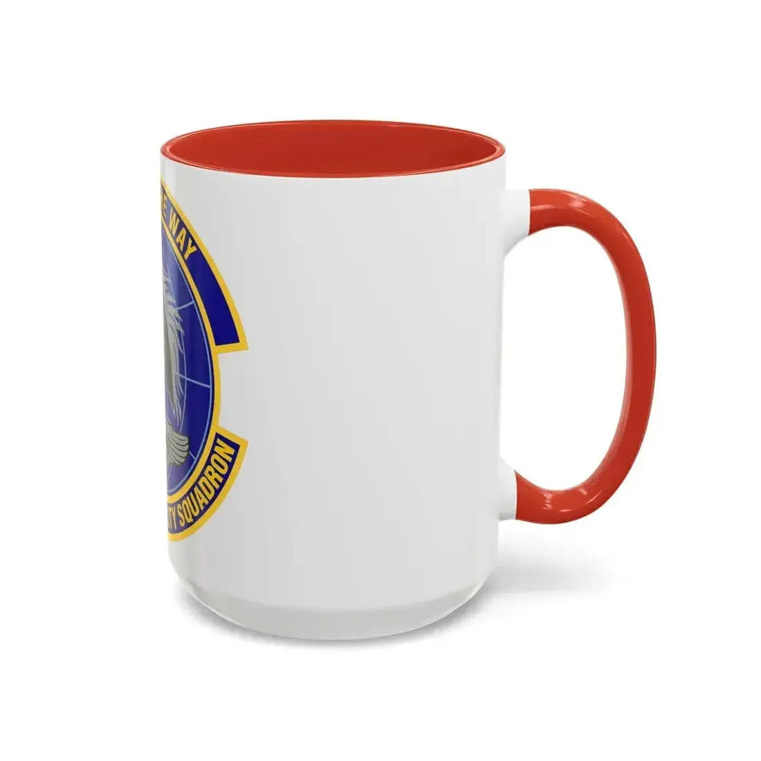 123d Global Mobility Squadron (U.S. Air Force) Accent Coffee Mug - Go Mug Yourself