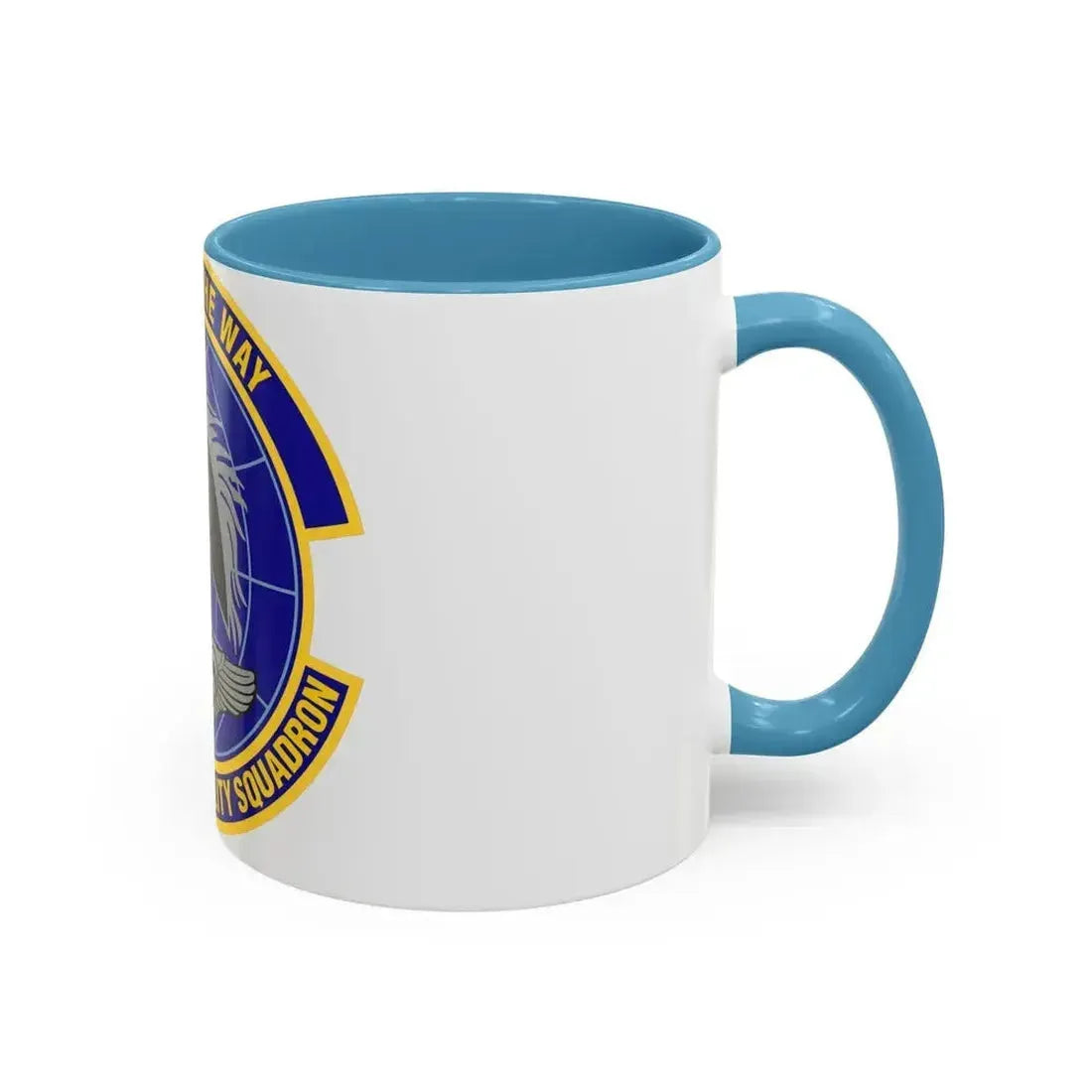 123d Global Mobility Squadron (U.S. Air Force) Accent Coffee Mug - Go Mug Yourself