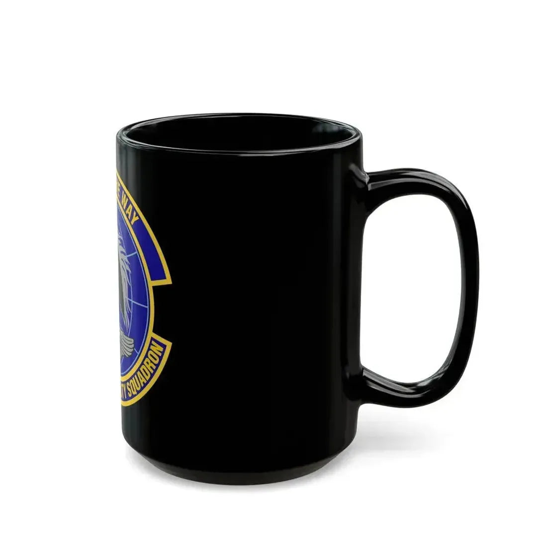 123d Global Mobility Squadron (U.S. Air Force) Black Coffee Mug - Go Mug Yourself