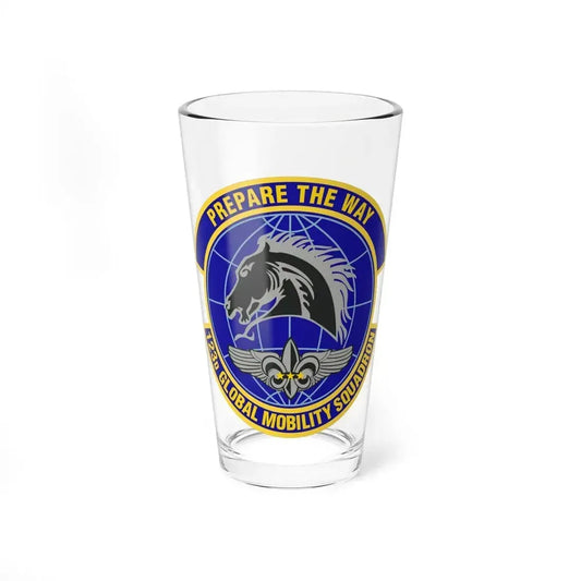 123d Global Mobility Squadron (U.S. Air Force) Pint Glass 16oz 16oz - Go Mug Yourself