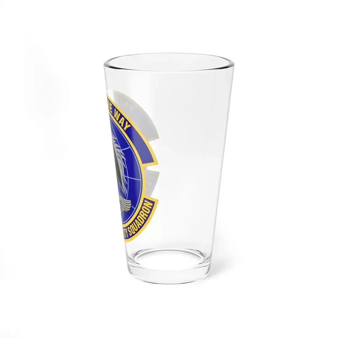 123d Global Mobility Squadron (U.S. Air Force) Pint Glass 16oz - Go Mug Yourself