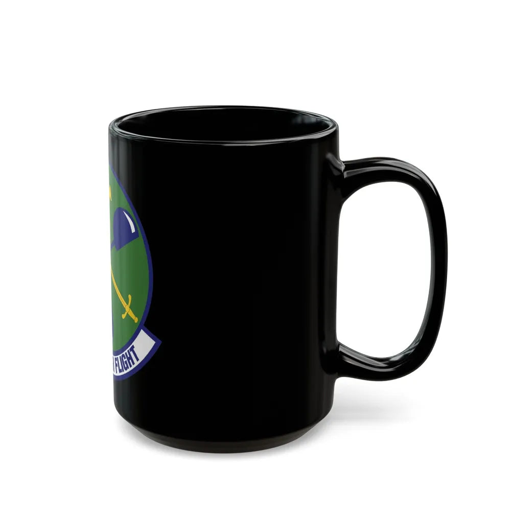 123d Weather Flight (U.S. Air Force) Black Coffee Mug-Go Mug Yourself